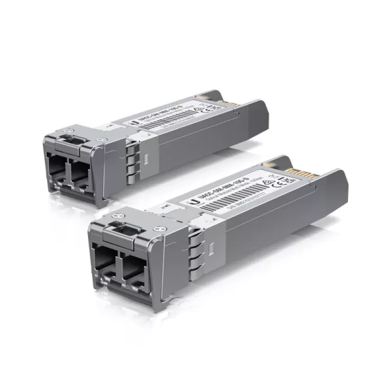Netwerk-transceivermodule UBIQUITI UACC-OM-MM-10G-D-2, 10 Gbit/s, multimode 850 nm, LC, 2-pack