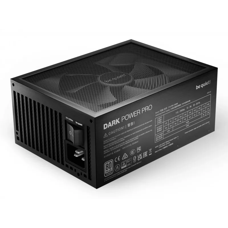 be quiet Dark Power Pro 13 | 1600W voeding 20+4 pin ATX ATX zwart