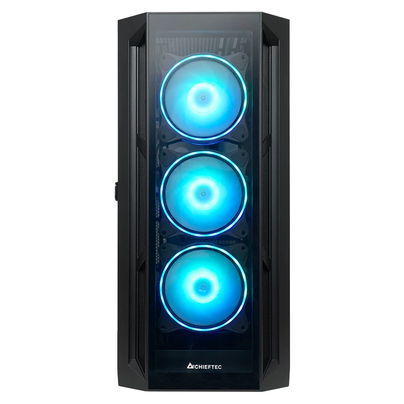 Chieftec APEX GA-01B-TG-OP ATX midi tower zwart