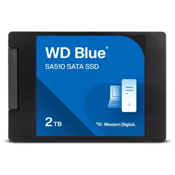 WESTERN DIGITAL SSD - WD Blue SA510 - 2TB - SATA 6Gb/s - 2,5 inch - 7mm behuizing