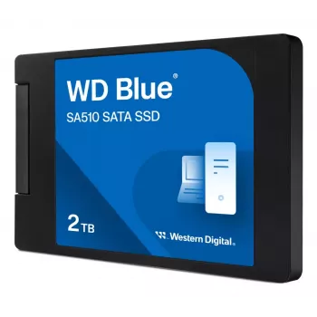 WESTERN DIGITAL SSD - WD Blue SA510 - 2TB - SATA 6Gb/s - 2,5 inch - 7mm behuizing