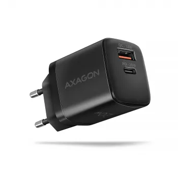 Wandlader Axagon ACU-PQ20 QC3.0 PD Type-C 20W zwart