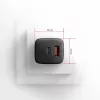 Wandlader Axagon ACU-PQ20 QC3.0 PD Type-C 20W zwart