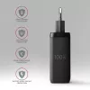 Axagon ACU-DPQ100 PD3.0 & QC 4+ THREE OUTPUTS wandlader 100W