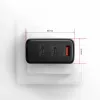 Axagon ACU-DPQ100 PD3.0 & QC 4+ THREE OUTPUTS wandlader 100W
