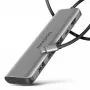 Axagon HMC-5H USB 5Gbps-hub, 3x USB-A, HDMI 4K/30Hz, PD 100W, 100cm USB-C-kabel