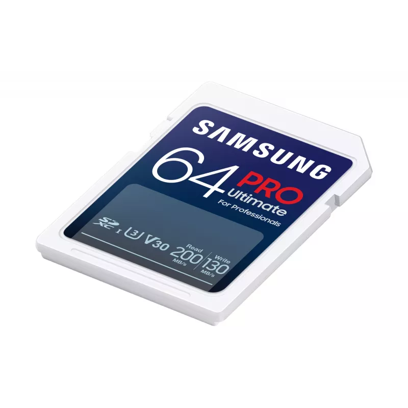 Flashgeheugen Samsung 64 GB SDXC UHS-I Class 3 PRO Ultimate