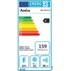 Amica FK200.4(E) vrijstaande koel-vriescombinatie, vriezer onderin, koelkast 109 l + vriezer 48 l, energieklasse E, wit