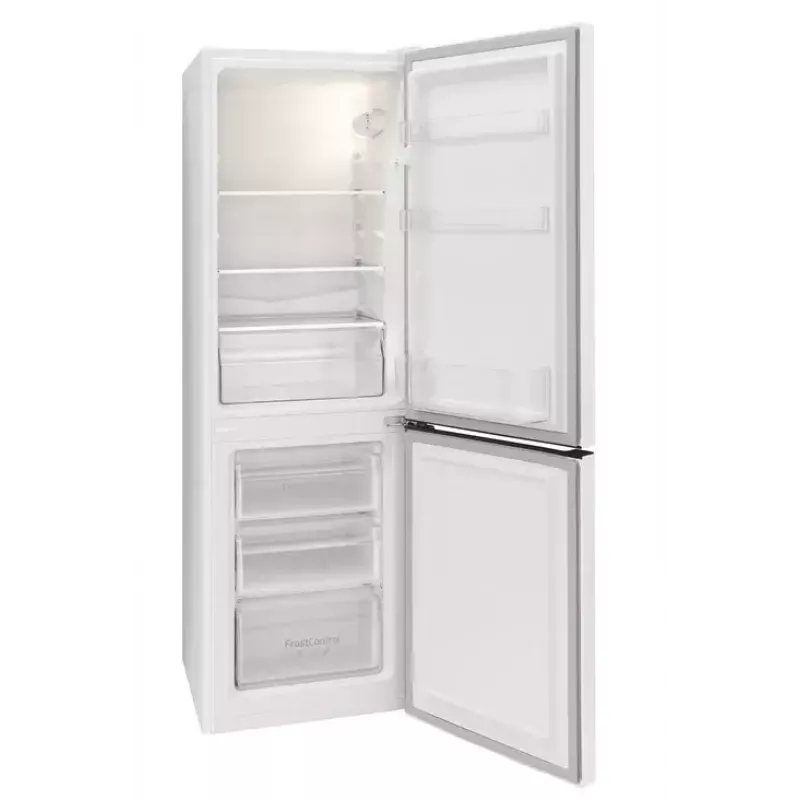 Amica FK200.4(E) vrijstaande koel-vriescombinatie, vriezer onderin, koelkast 109 l + vriezer 48 l, energieklasse E, wit