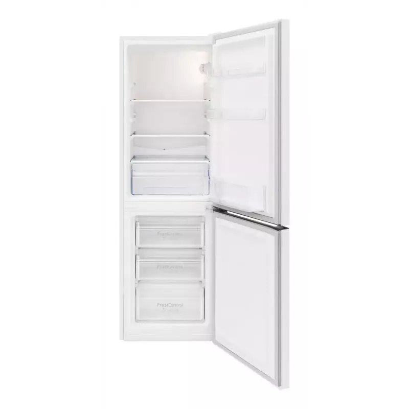 Amica FK200.4(E) vrijstaande koel-vriescombinatie, vriezer onderin, koelkast 109 l + vriezer 48 l, energieklasse E, wit