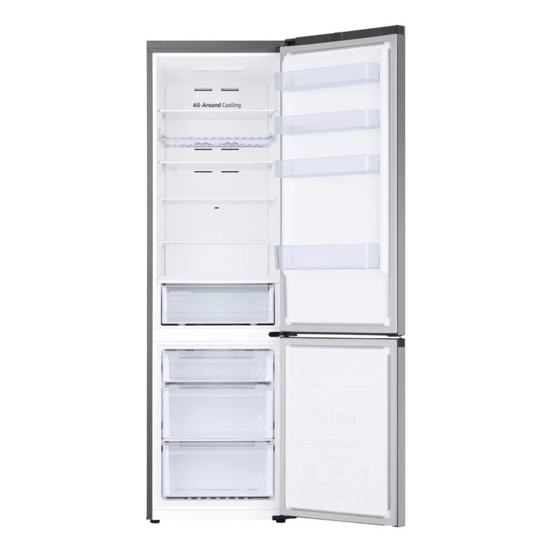 Samsung RB38C672ESA vrijstaand 390 L grijs, metallic, zilver