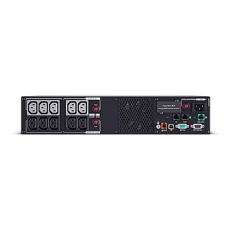 Uninterruptible Power Supply CYBERPOWER PR1000ERT2U, 1 kVA (1000 W), Line-Interactive, 10x C13-uitgangen, zuivere sinus, rack/tower 2U