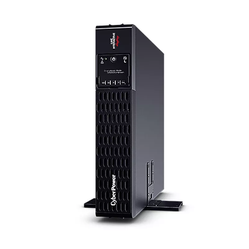 CyberPower PR2200ERTXL2U line-interactive UPS 2200 VA / 2200 W, rack/toren, 8 AC-uitgangen