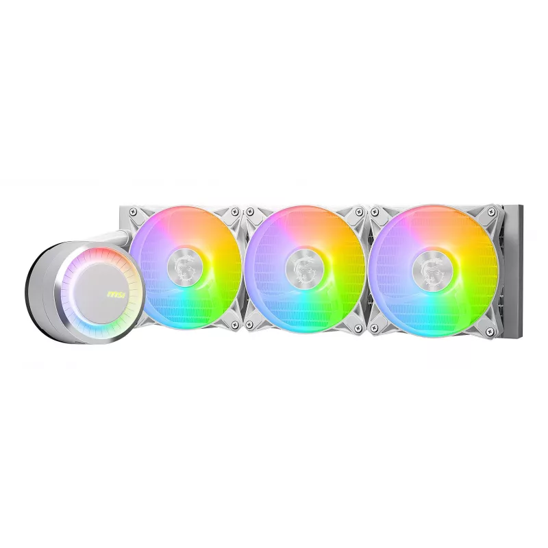 MSI MAG Coreliquid E360 White Moederbord, Processor Vloeistofkoelset 12 cm