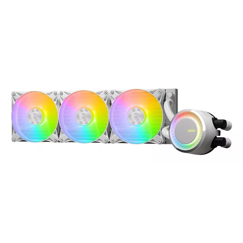 MSI MAG Coreliquid E360 White Moederbord, Processor Vloeistofkoelset 12 cm