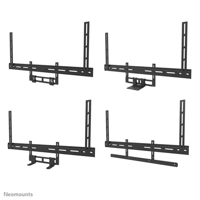 Neomounts AV2-500BL videobar-kit 43-110 inch - VESA - max. 10 kg - universeel