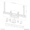 Neomounts AV2-500BL videobar-kit 43-110 inch - VESA - max. 10 kg - universeel