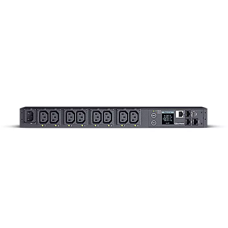 CyberPower PDU41004 Power Distribution Unit (PDU) 8 AC-uitgangen 1U zwart