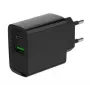 GEMBIRD USB-snellader – 2 poorten Type-A & C, 20 W – zwart