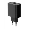 GEMBIRD USB-snellader – 2 poorten Type-A & C, 20 W – zwart