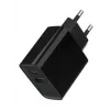 GEMBIRD USB-snellader – 2 poorten Type-A & C, 20 W – zwart