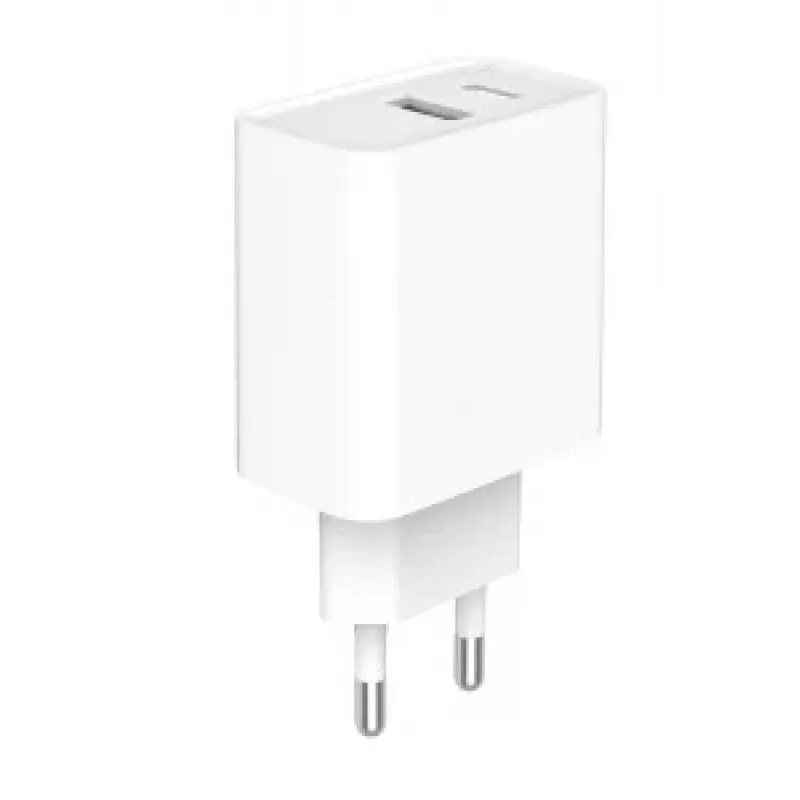 GEMBIRD USB-snellader – Type-A & C 2-poorts 20 W – wit