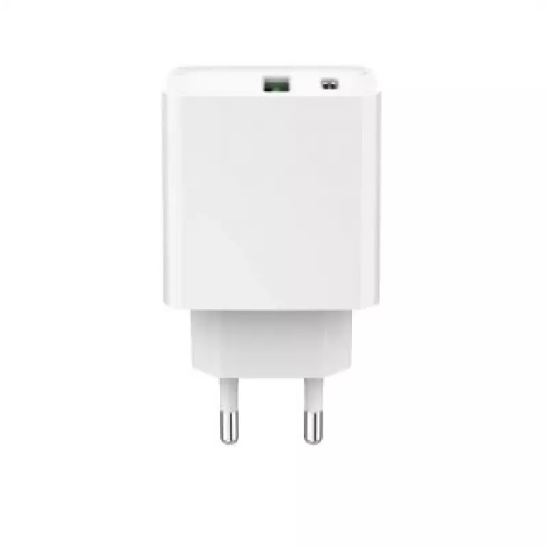 GEMBIRD USB-snellader – Type-A & C 2-poorts 20 W – wit