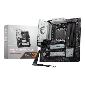 MSI B650M GAMING PLUS WIFI moederbord AMD B650 socket AM5 micro ATX