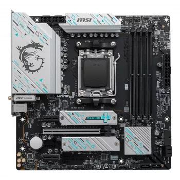 MSI B650M GAMING PLUS WIFI moederbord AMD B650 socket AM5 micro ATX