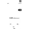 Bosch KUL22VFD0 inbouw onderbouw koel-vriescombinatie, 93 l koelkast + 17 l vriezer, energieklasse D