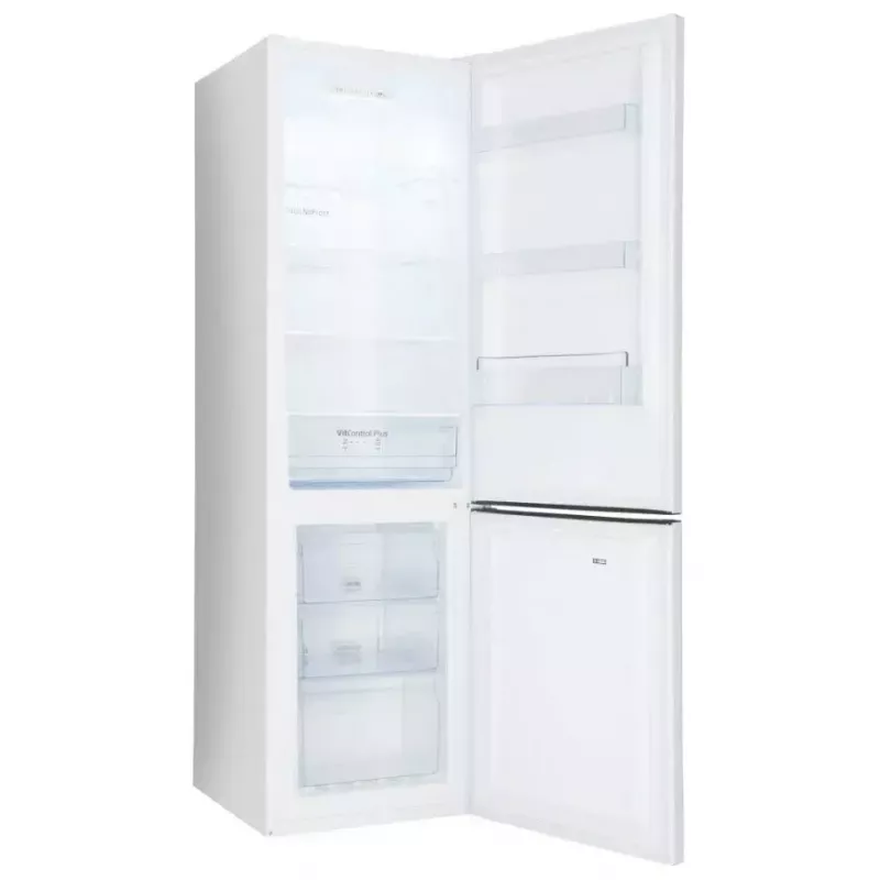 Koel-vriescombinatie AMICA FK 2995.2FT(E) — 299 L, vriesvak onder, No Frost, LED, klasse E