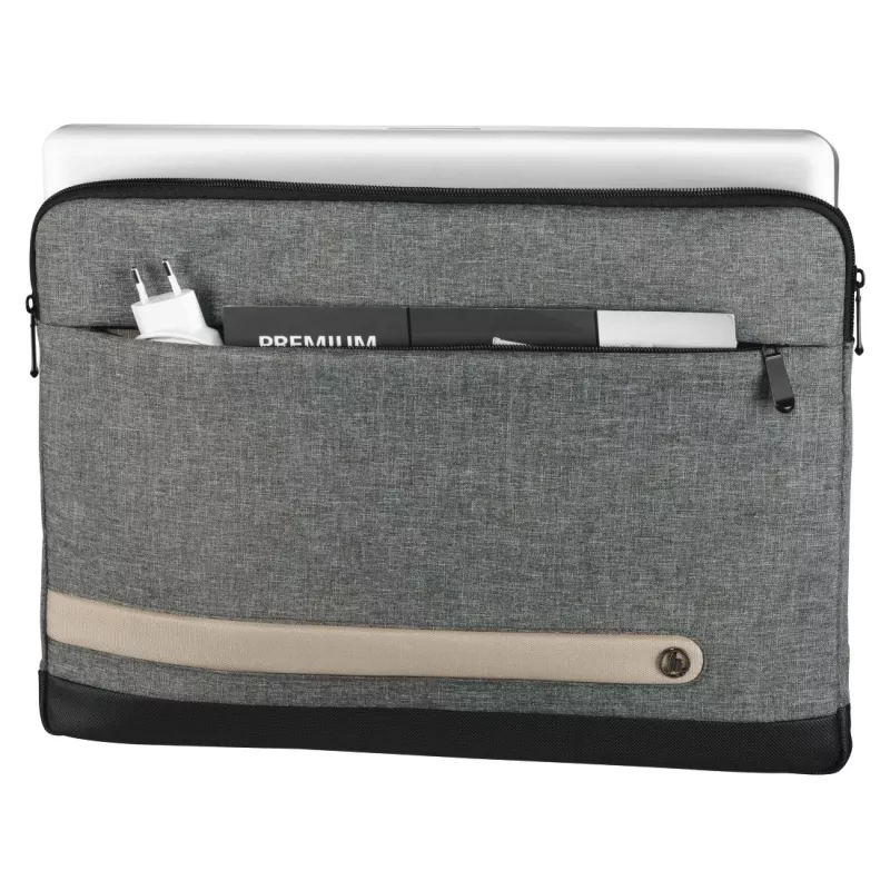 Hama Design Line Terra laptophoes 15,6" (39,6 cm), gerecycled PET, grijs