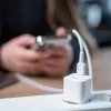 Green Cell PowerStream KABGC07W USB-C-naar-Lightning-kabel, MFi, Power Delivery, 1 m, 29 W, wit