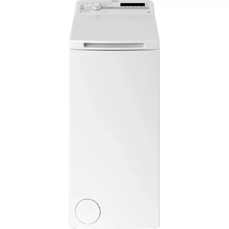 Whirlpool NTDLR 6040S PL/N bovenlader wasmachine, 6 kg, 1000 tpm, 6th Sense, energieklasse C, wit
