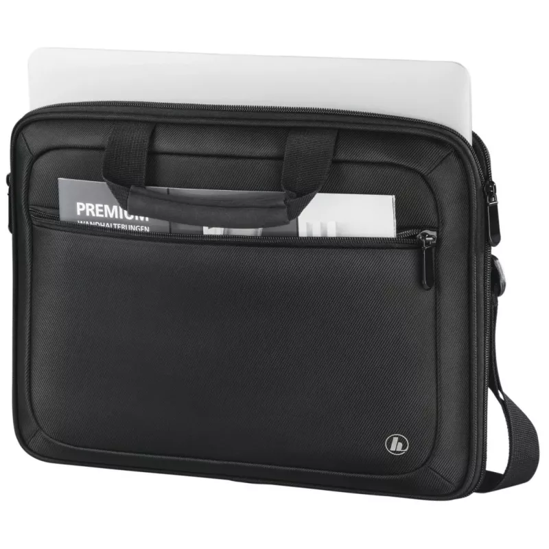Hama Nice (Nizza) 14,1" (35,8 cm) laptoptas, polyester, schouderband, zwart