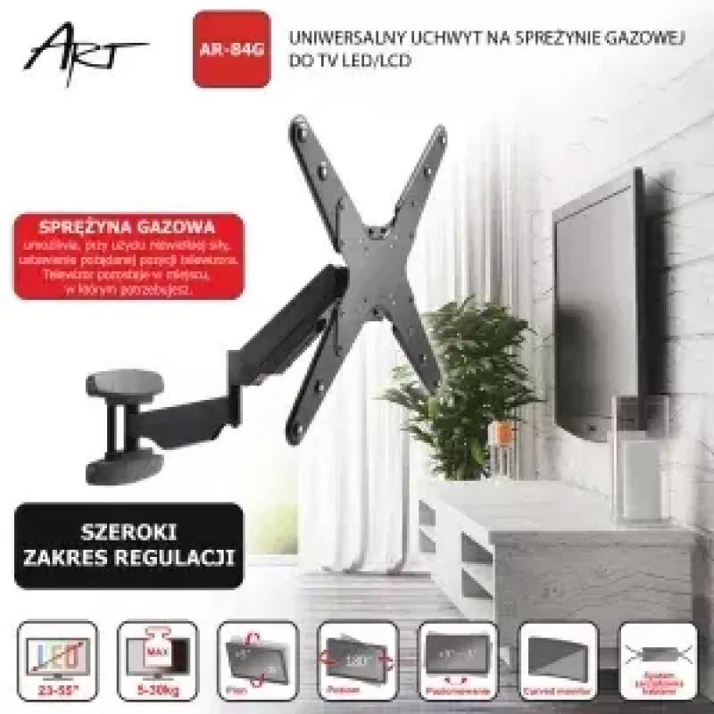 Wandbeugel ART RAMT AR-84G tv-beugel/standaard
