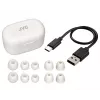 JVC HA-A25T headset True Wireless Stereo (TWS) in-ear oordopjes gesprekken/muziek Bluetooth wit