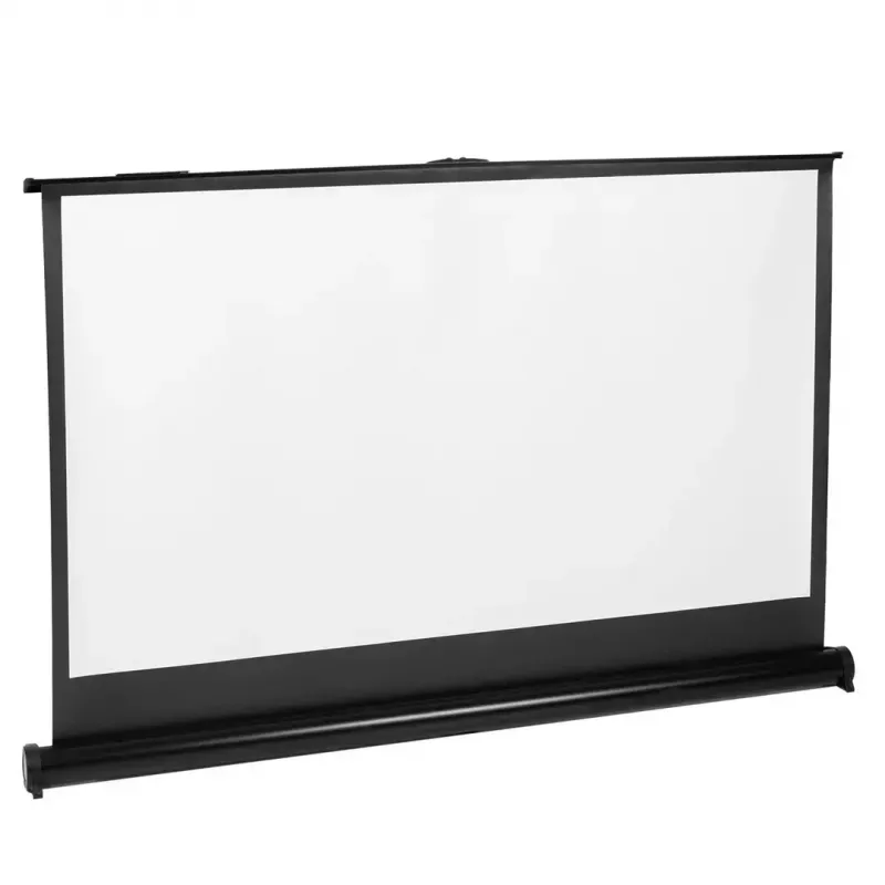 Draagbaar projectiescherm MACLEAN MC-962 40 inch 16:9 vrijstaand matwit