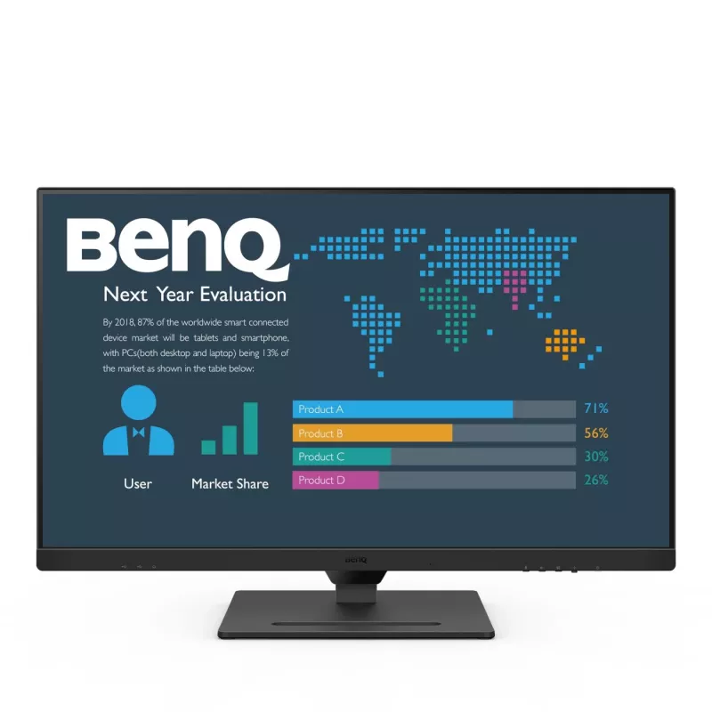 BenQ BL3290QT computermonitor 80 cm (31,5 inch) 2560 x 1440 pixel Quad HD LED zwart