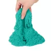 Kinetic Sand, kasteeldoos met 454 g turquoise speelzand, opbergbak, sensorisch speelgoed voor kinderen vanaf 3 jaar