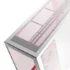 Pc-behuizing MODECOM Volcano SPACE APEX ARGB MIDI Tower wit – staal, zijvenster, ARGB-ventilator, USB-C
