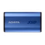 ADATA SE880 externe SSD van 500 GB, USB-C 3.2 Gen 2x2 (20 Gbit/s), tot 2000 MB/s, blauw