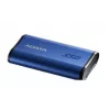 ADATA SE880 externe SSD van 500 GB, USB-C 3.2 Gen 2x2 (20 Gbit/s), tot 2000 MB/s, blauw