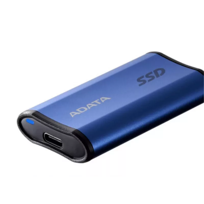 ADATA SE880 externe SSD van 500 GB, USB-C 3.2 Gen 2x2 (20 Gbit/s), tot 2000 MB/s, blauw