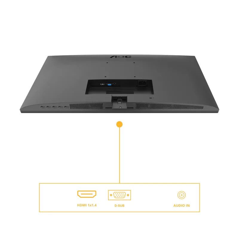 AOC 24B3HA2 computermonitor 60,5 cm (23,8 inch) 1920 x 1080 pixel Full HD LED zwart