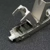 Gereedschapsloze RJ45-stekker QOLTEC 54540 CAT6 STP voor afgeschermde ethernetkabels