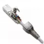 Gereedschapsloze RJ45-stekker QOLTEC 54540 CAT6 STP voor afgeschermde ethernetkabels
