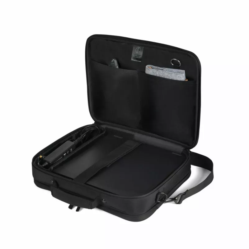 DICOTA Eco Multi Core - 13-14,1 inch laptoptas - zwart / 300D 100% gerecycled PET-polyester