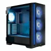 PC-behuizing MODECOM Horizon ARGB FLOW MIDI zwart — E-ATX-ondersteuning, gehard glas, ARGB, USB-C, max. GPU 400 mm