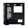 PC-behuizing MODECOM Horizon ARGB FLOW MIDI zwart — E-ATX-ondersteuning, gehard glas, ARGB, USB-C, max. GPU 400 mm